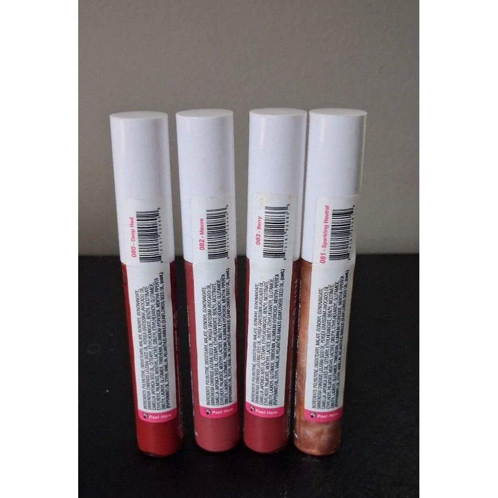 Pretty Smart Lip Plumper Bundle Vegan Deep Red Mauve Berry Sparkling Neutral